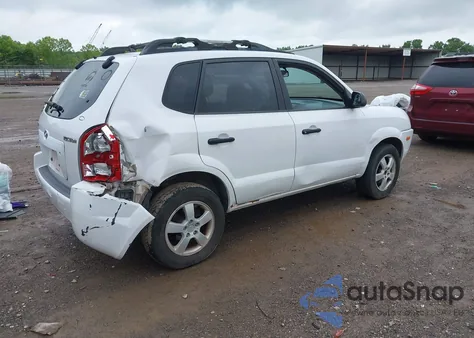 2005 Hyundai Tucson Gl из США, поврежденный, VIN KM8JM12B35U170765